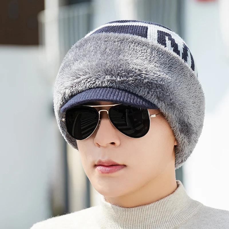 Зимние шапки Skullies Beanies шапка для мужчин и женщин шерстяной вязаный теплый плюшевый шарф шапки Балаклава маска Gorras Bonnet вязаная Лыжная шапка для снежной погоды