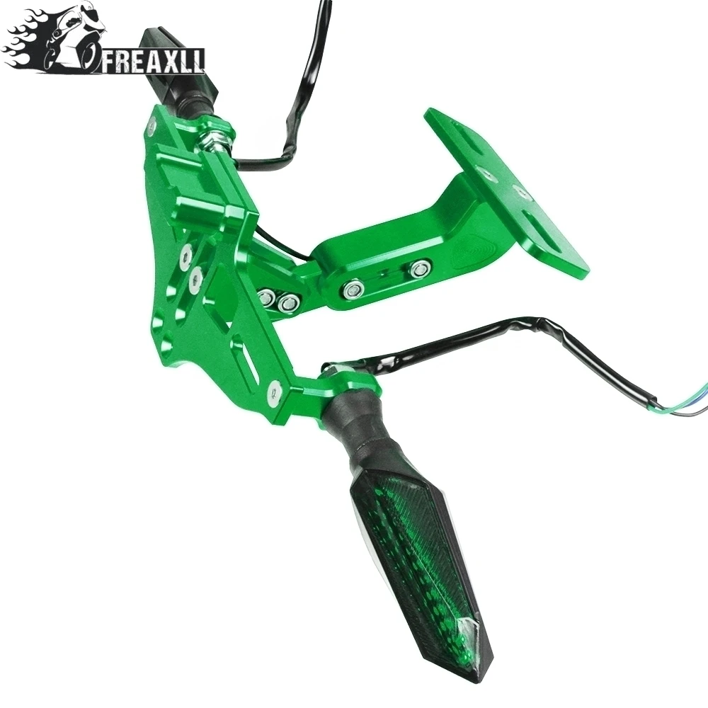 Motorcycle License Plate Bracket Holder With LED Light Universal For BMW R1200GS LC 2014 2015 2017 R1200 GS Adventure | Автомобили и