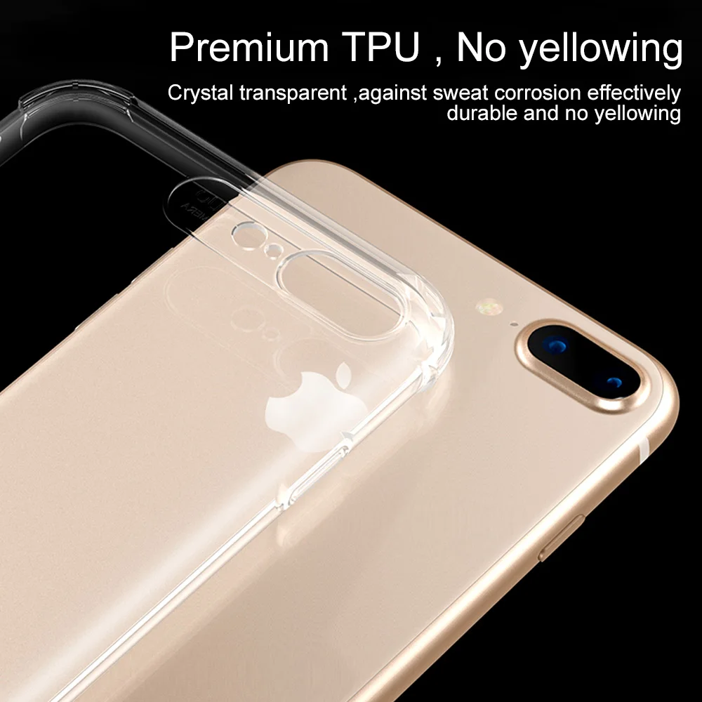 NYFundas чехол для телефона iphone 8plus 7 8 6 6s plus X 360 градусов Защита прозрачный