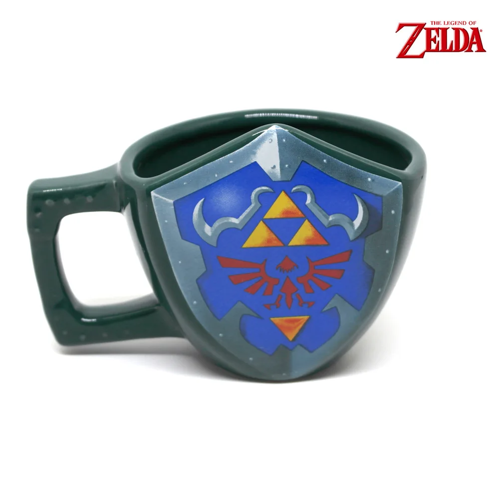Креативная керамическая кружка Legend of Zelda, чашка для кофе, чая, молока, домашнего офиса, кружка для питьевой воды, Аниме игра, мальчик, мужчины, посуда для напитков, подарок