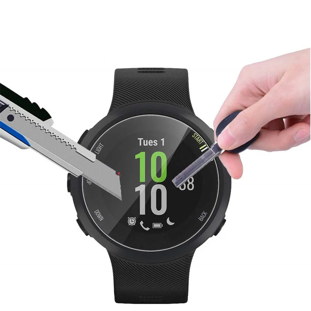 Ультрапрозрачная пленка HIPERDEAL закаленное стекло Защита экрана для часов Garmin