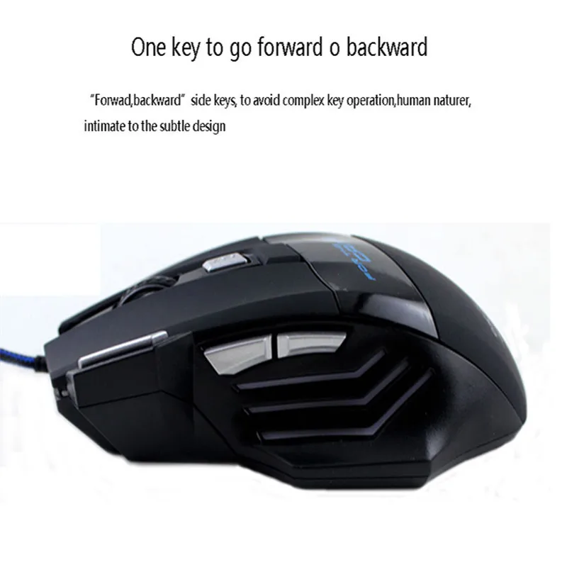 Лучший подарок оптическая компьютерная мышь rgb Проводная игровая 7d usb мышь дешевая цена 7 кнопок usb светодиодное освещение игровая мышь
