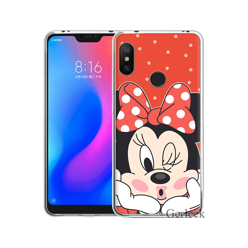 Чехол для телефона Xiaomi Redmi 4A 4X 5 5A 6 6A 7 7A 8A S2 GO K20 Pro чехол мыши новогодний | Мобильные