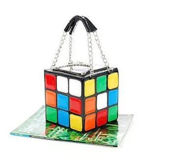 Новинка 2019 хит продаж 1 шт./лот Женская милая сумка в виде магического Куба