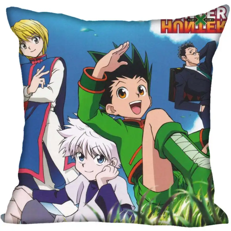 Изготовленный На Заказ декоративный чехол для подушки HUNTER x квадратный на молнии