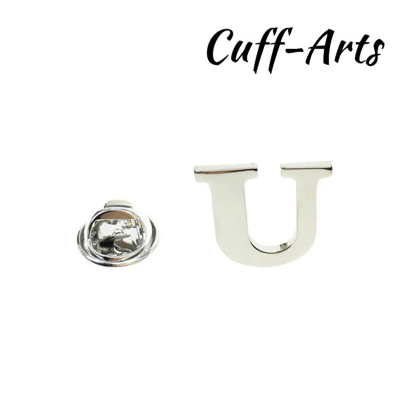 Cuffarts Alphabet Lapel Pin Men 2018 New S to Z 26 Letters Design Brooches For Collar Party Engagement Jewelry | Украшения и