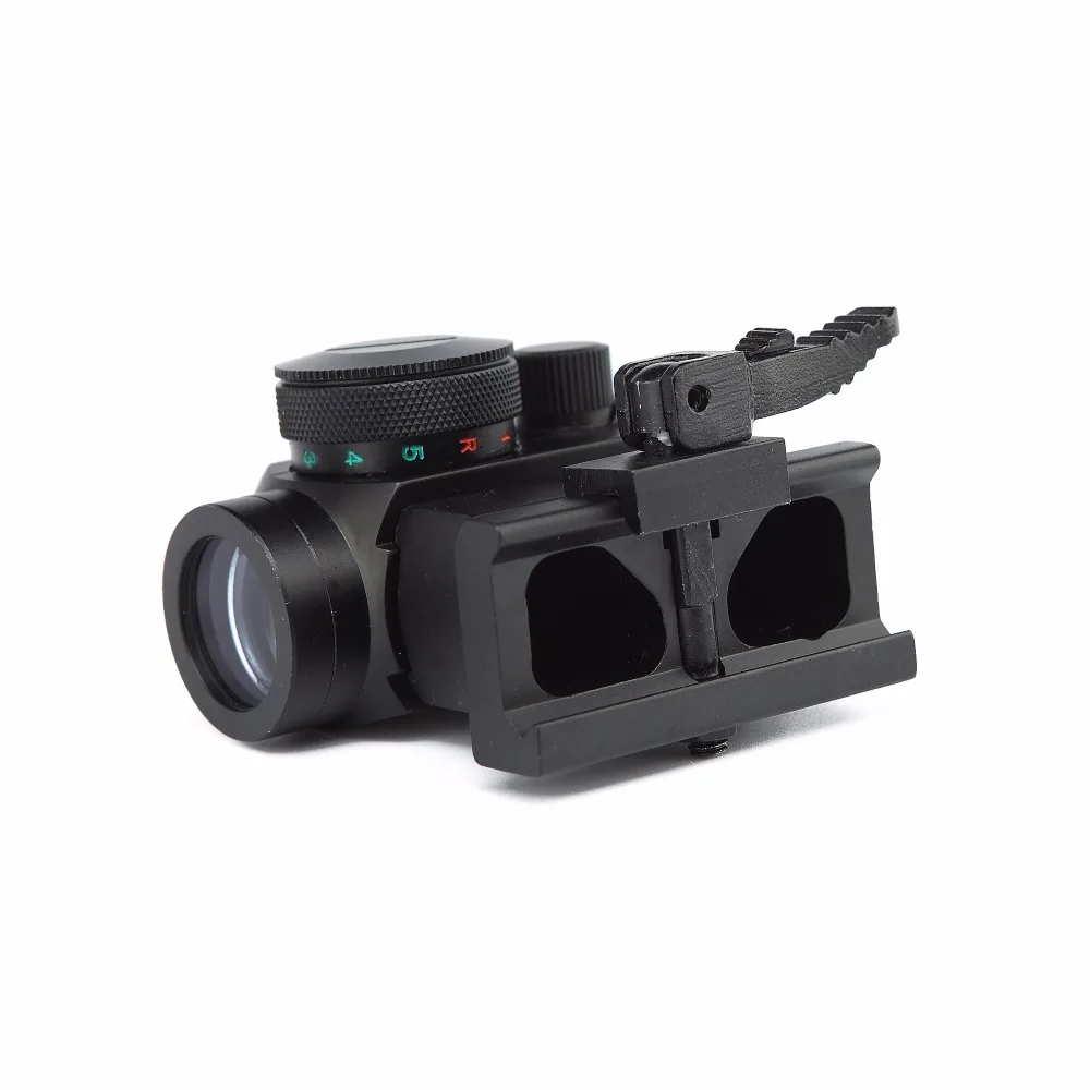 Новый тактический прицел Mini Micro 1X24 красный и зеленый точечный с QD быстрым
