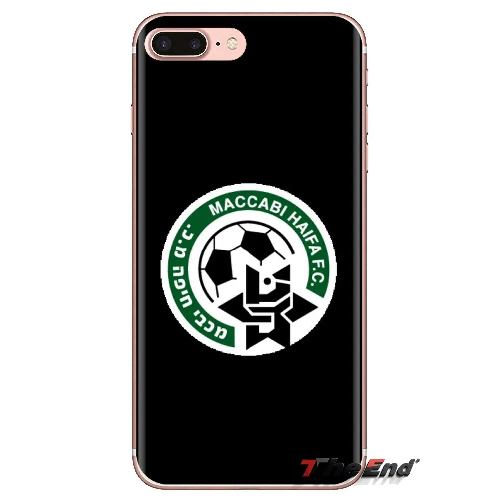 Phone Shell Covers Israeli Football Club Maccabi Haifa For Samsung Galaxy S3 S4 S5 Mini S6 S7 Edge S8 S9 S10 Plus Note 3 4 5 8 9 |