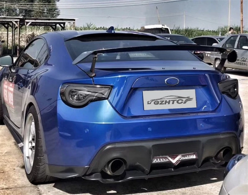 Спойлер из углеволокна для Subaru BRZ 2012 2013 Спойлеры-крылья Высокое качество модификация автомобиля аксессуары