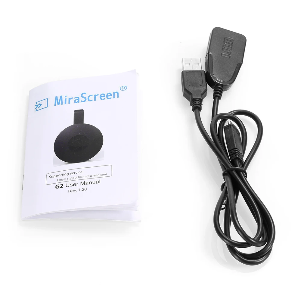 MiraScreen G2 Tv Stick Wi-Fi мини Портативный HDMI Поддержка ПК с системой андроида и Miracast Media