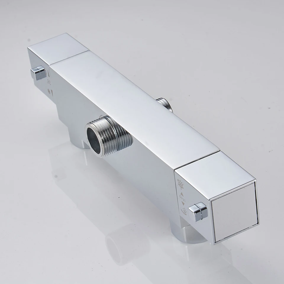 Термостатический регулирующий клапан для ванны и душа латунный смеситель с