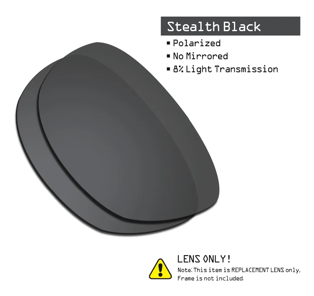 2 пары поляризованных солнцезащитных очков SmartVLT Сменные линзы для Oakley Trillbe X Stealth
