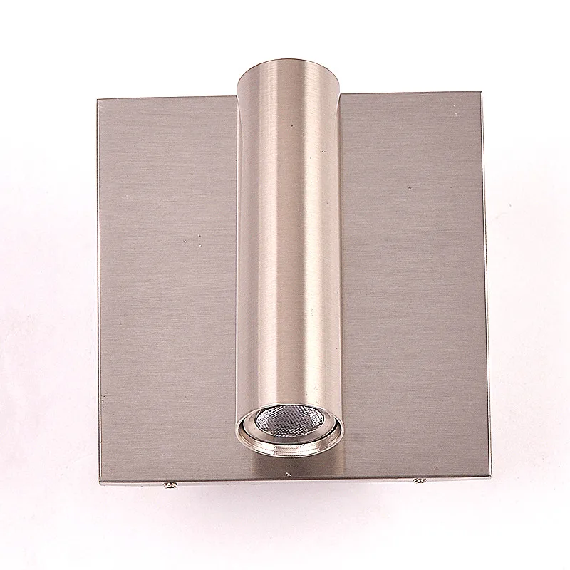 Satin Nickel ZEROUNO светодиодный настенный светильник с выключателем для спальни, Домашний Светильник, прикроватный настенный светильник, USB ночной светодиодный светильник для чтения, 3 Вт светодиодный настенный светильник - Цвет абажура: Satin Nickel