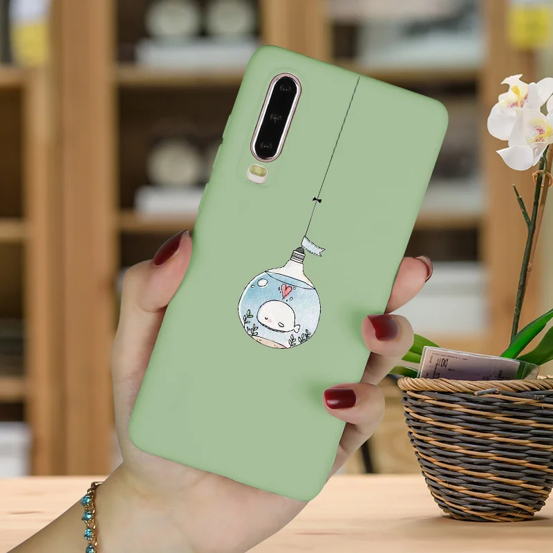 Забавный мультяшный чехол для huawei P30 Pro Чехол P20 Lite P10 P9 Lite P Smart Plus силиконовый чехол для телефона Funda huawei P Smart чехол