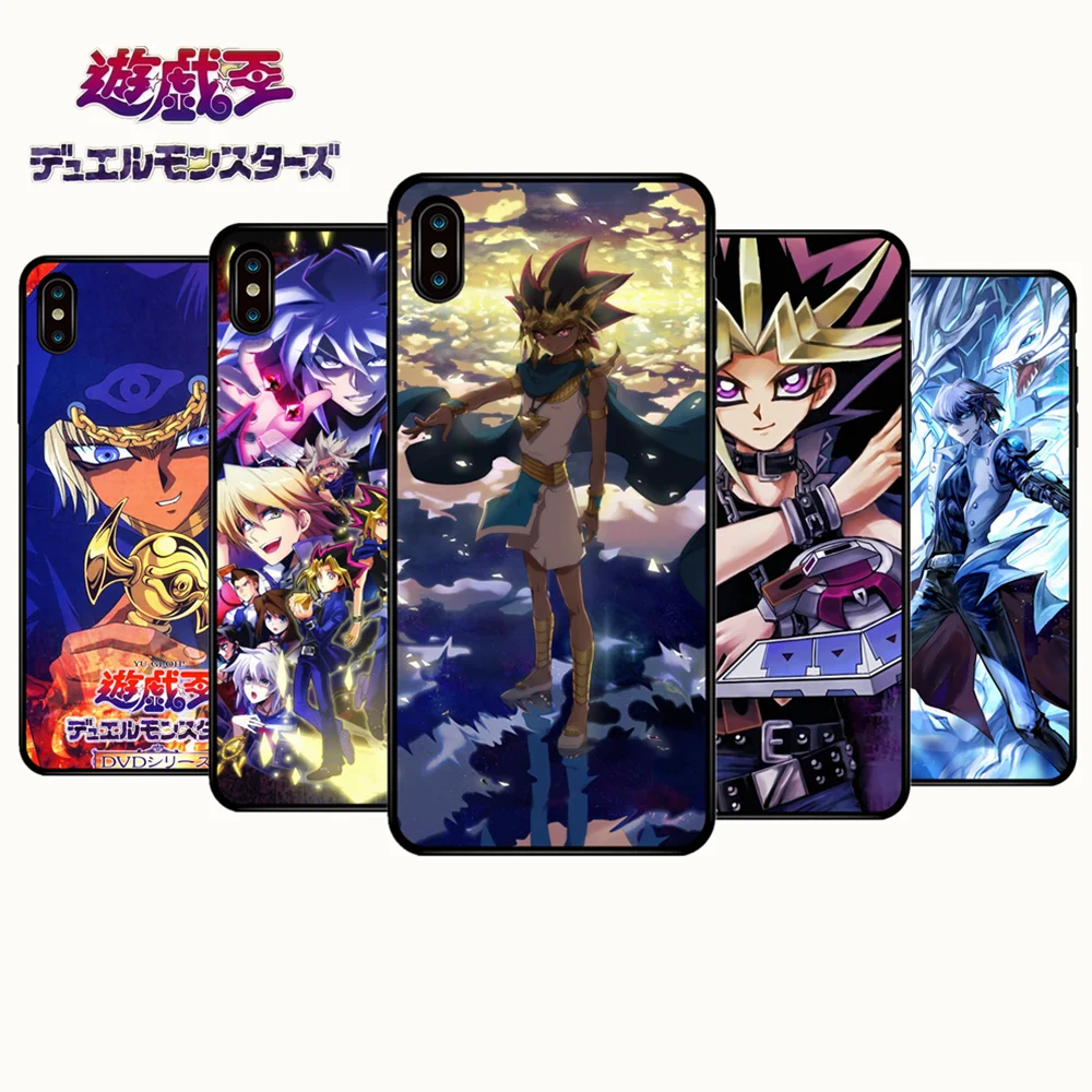 Ю Ги о! Мягкий чехол для телефона Duel Monsters Iphone XR XS X 6 7 8 Plus Oppo VIVO HUAWEI XIAOMI|Рисование и