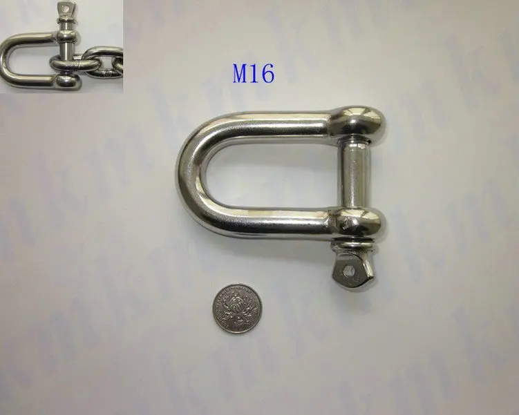 Оптовая торговля высокая прочность морская оснастка нержавеющая сталь 316 D и Dee