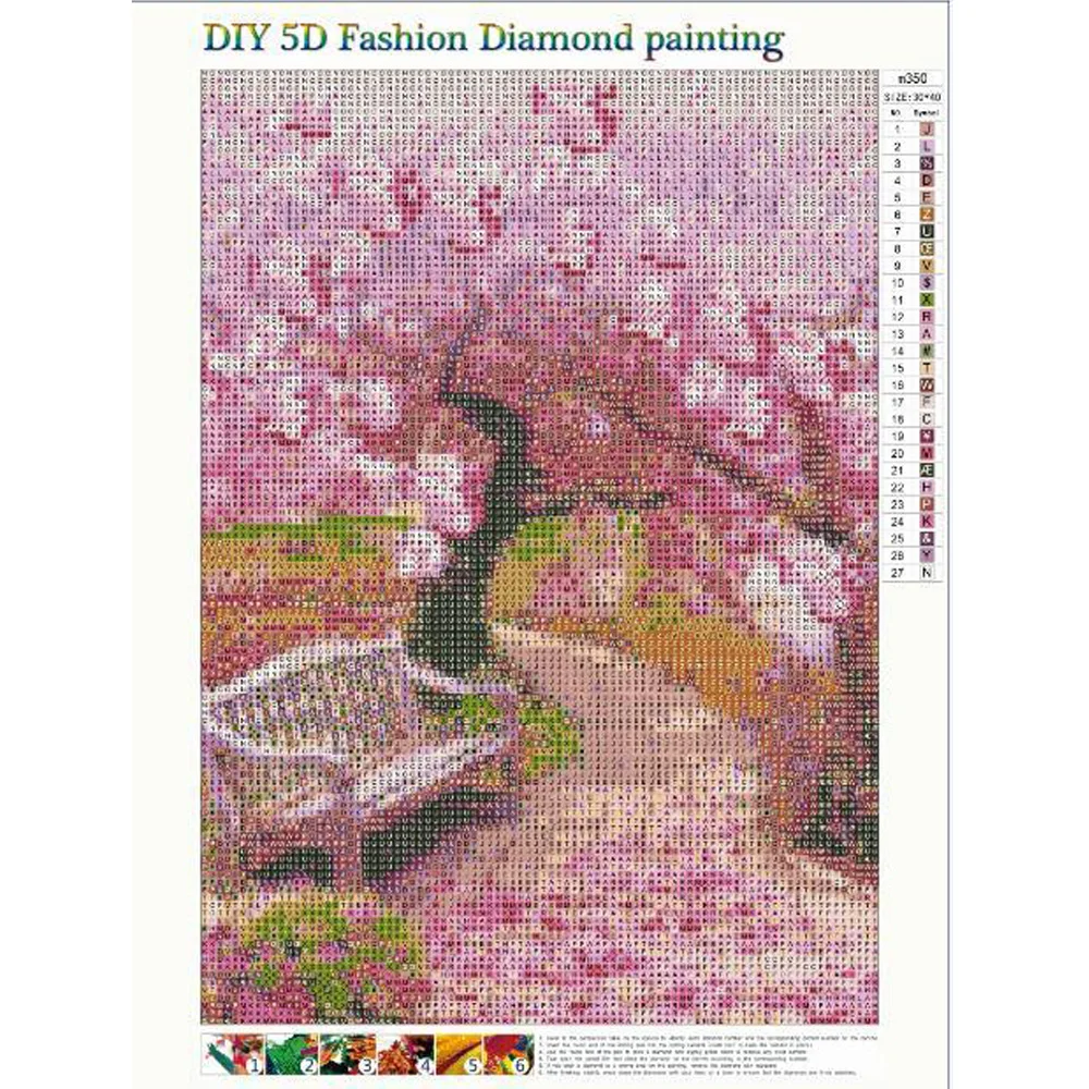 Полный набор для алмазной живописи картин из алмазов мозаика 5D diy домашнее