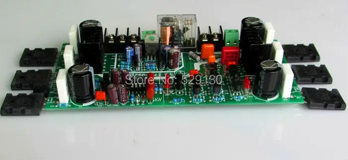 Отделка Marantz ma-9s2 сзади AMP С DC Servo и защиты динамиков 2SA1943 2SC5200 лампового усилителя