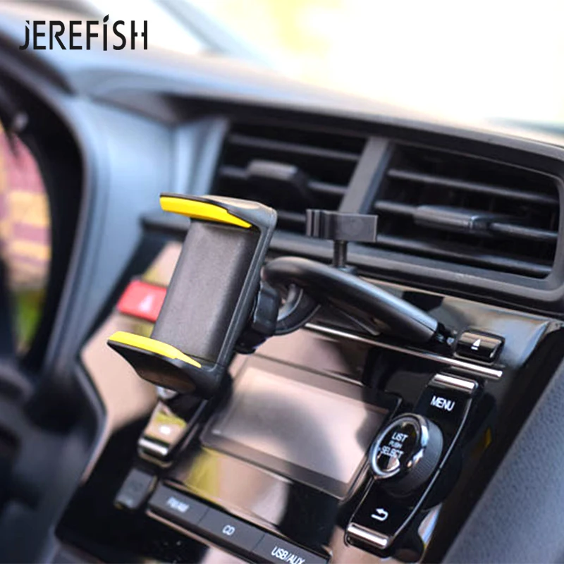 Универсальный автомобильный держатель для телефона JEREFISH с CD-слотом идеально