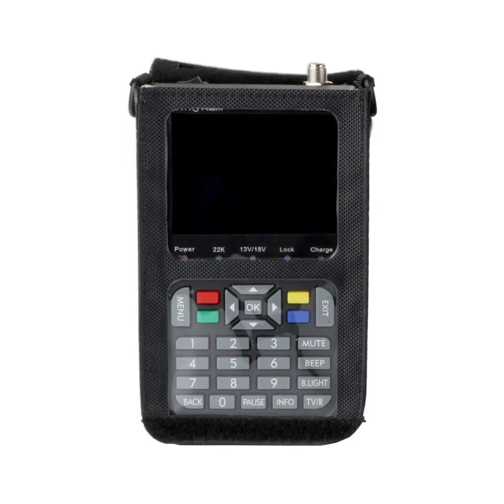 Satxtrem V8 искатель спутникового сигнала DVB S2 для цифрового ТВ Satfinder FTA DVB-S2 HD tv Sat Finder детектор сигнала декодер