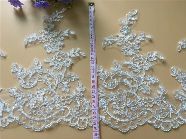 9 ярдов деликатное шитье ремесло цветочная ткань цветок Венеция Свадебная