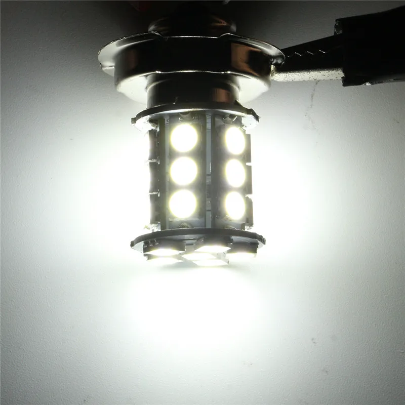2 шт. 12 В AC P26 S 24 SMD светодиодный белый свет лампы для автомобильных фар мотоцикла|car