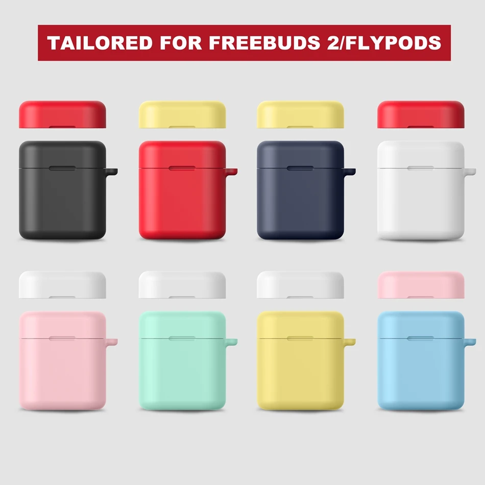 Для huawei FreeBuds 2 Pro Чехол милый матовый карамельный силиконовый чехол для наушников для Honor FlyPods чехол для Honor FlyPods Pro зарядная коробка