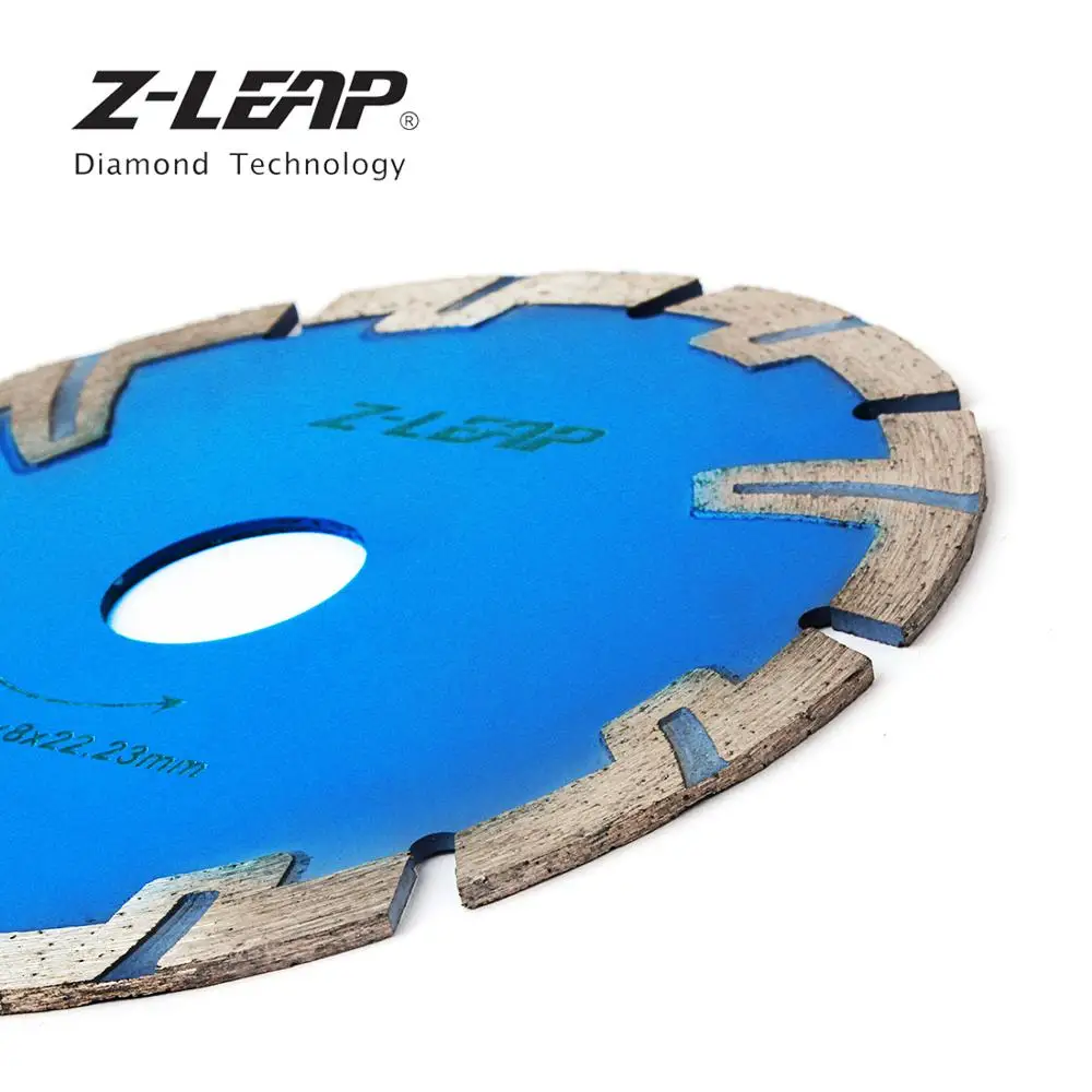 Фото Z-LEAP 5 "Алмазная пила Лезвие гранитный бетонный мраморный песчаник алмазный Z-LEAP 5 "Алмазная пила Лезвие гранитный бетонный мраморный песчаник алмазный