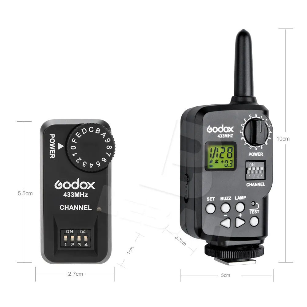 Godox FT 16S беспроводной триггер управления питанием + 2x приемники для V860 V850|flash