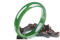 yi jen pavilion natural and jade bracelet spinach green jasper hand ring female jade bracelet hetian jade