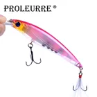 Блесна рыболовная 1 шт., лазерная приманка, твердая приманка, 90 мм, 7 г, плавающий воблер, Искусственные пластиковые приманки с перьевыми крючками