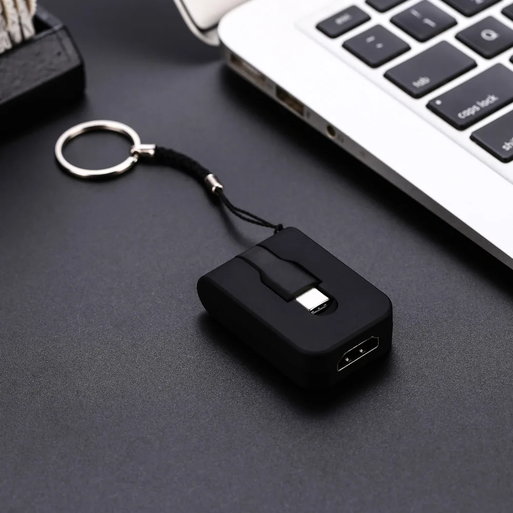 Переходник с порта видеодисплея типа C на VGA Регулируемый переходник Type HDMI 4K