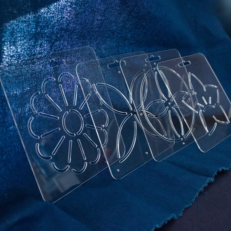 DIY Монета цветочный узор акриловые лоскутное одеяло шаблон инструменты для