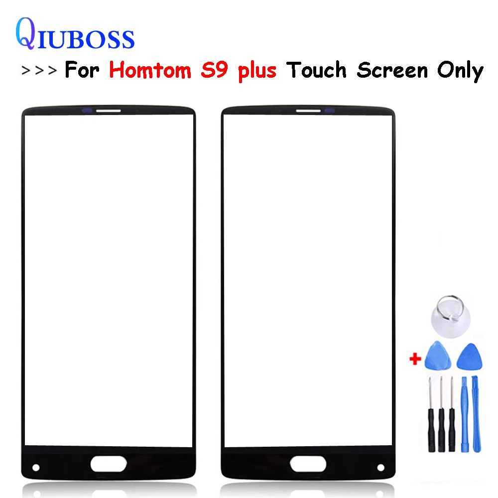 Переднее стекло для Homtom S9 plus внешняя стеклянная панель объектива подходит замены