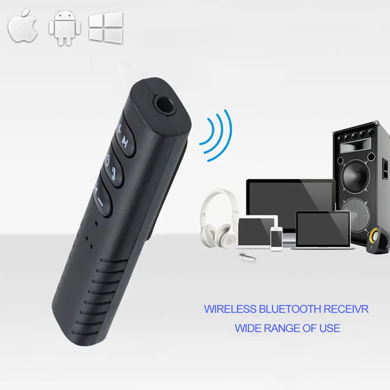 Портативный 3 5 мм беспроводные небольшие Bluetooth Динамик Приемник Boombox адаптер