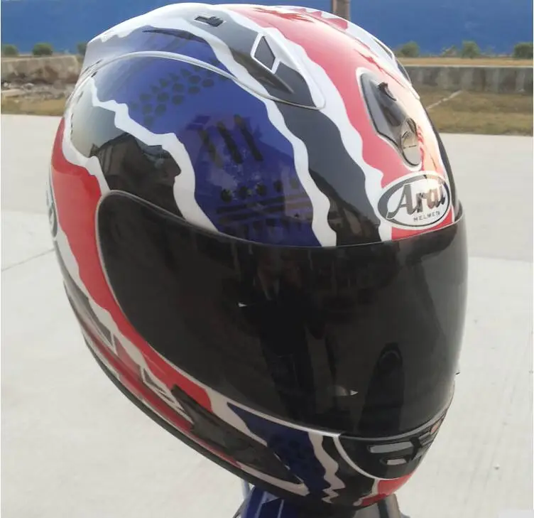Горячая распродажа! Arai шлем rx7-top RR5 мотоциклетный шлем гоночный шлем полнолицевой емкостный мотоциклетный, емкостный