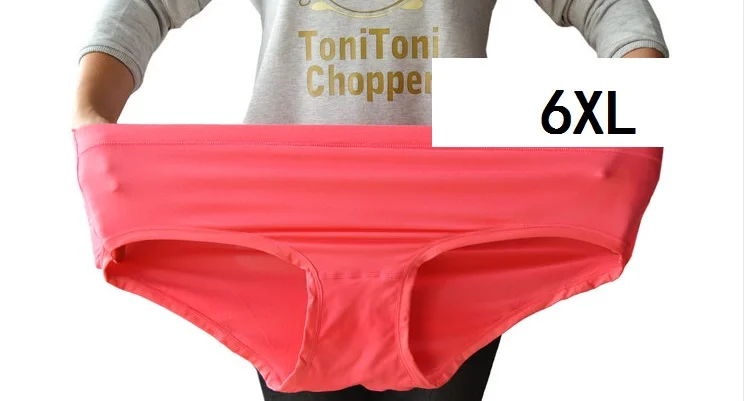 Женские мягкие трусики 5 шт./лот большие размеры 6XL | Женская одежда