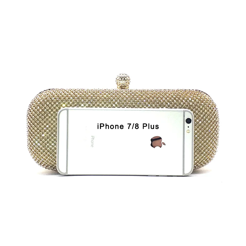 Сумка через плечо с кристаллами женская для свадебной вечеринки|Клатчи| |