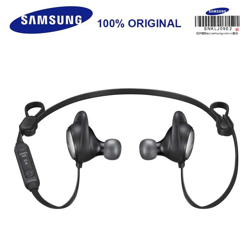 SAMSUNG уровень активная спортивная Гарнитура портативный Bluetooth беспроводные наушники черный/белый шумоподавление официальный подлинный