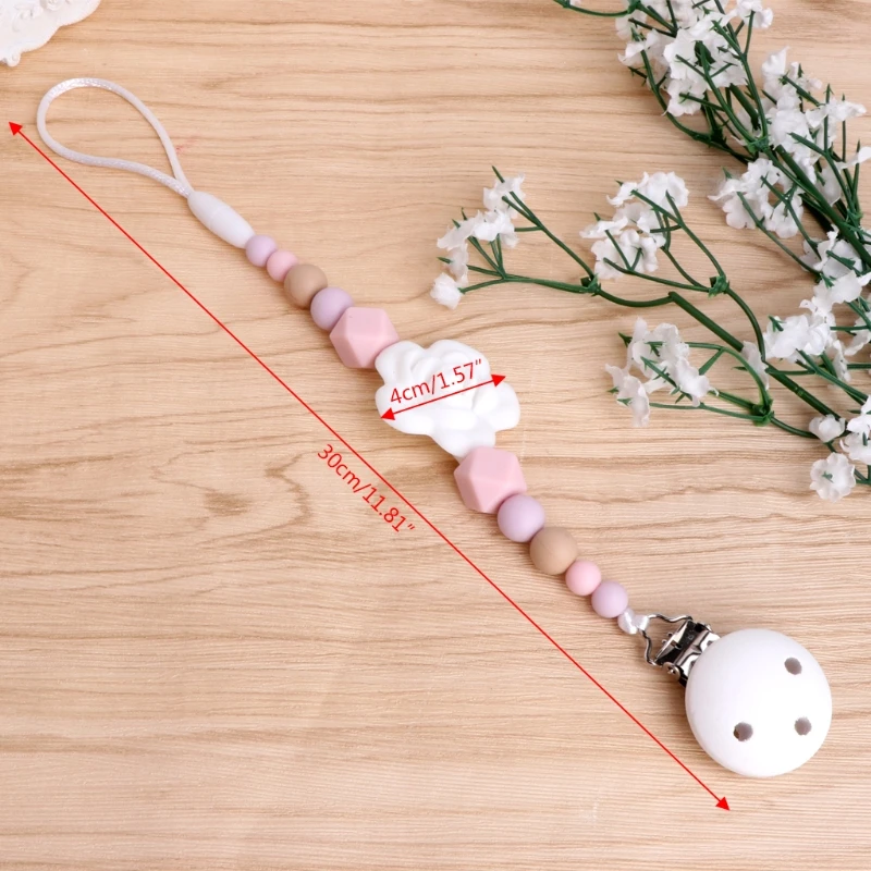 Симпатичные Детские Силиконовые держатели цепочки для сосков|chain clip holder|pacifier