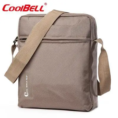 Cool Bell 10 10,6 дюймов Сумка для планшета, ноутбука для iPad 2/3/4 iPad Air 2/3 мужская сумка через плечо для ноутбука маленькая сумка через плечо - Цвет: Бежевый
