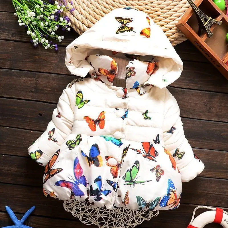 BibiCola/зимние куртки для маленьких девочек теплая пуховая парка верхняя одежда