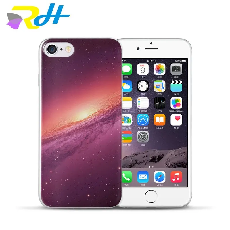 Чехол для телефона Etui Night Star Series чехол iPhone 5 5S SE 7 6 6s 8 Plus X Xr Xs Max Starry Sky мягкий из