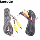 Видеокабель 6 м AV-кабель 2,5 мм Jack  RCA разъем для автомобильного видеорегистраторазеркального видеорегистраторапортативного GPSавтомобильного DVDмонитора