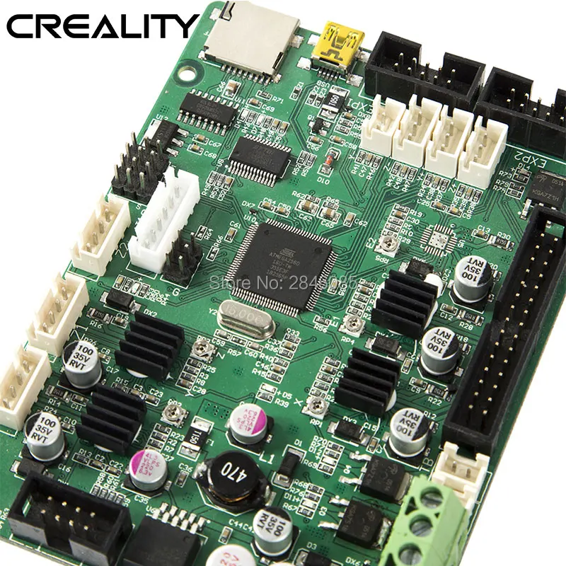 Creality 3D обновление обновленная V2.4.1 материнская плата прошивка вспыхивала хорошо для CREALITY 3D Автоматическое выравнивание CR-10SPro принтер