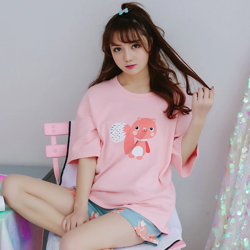 Пижамный комплект спальный Костюмы пижамы для Для женщин Pyjama Femme женские