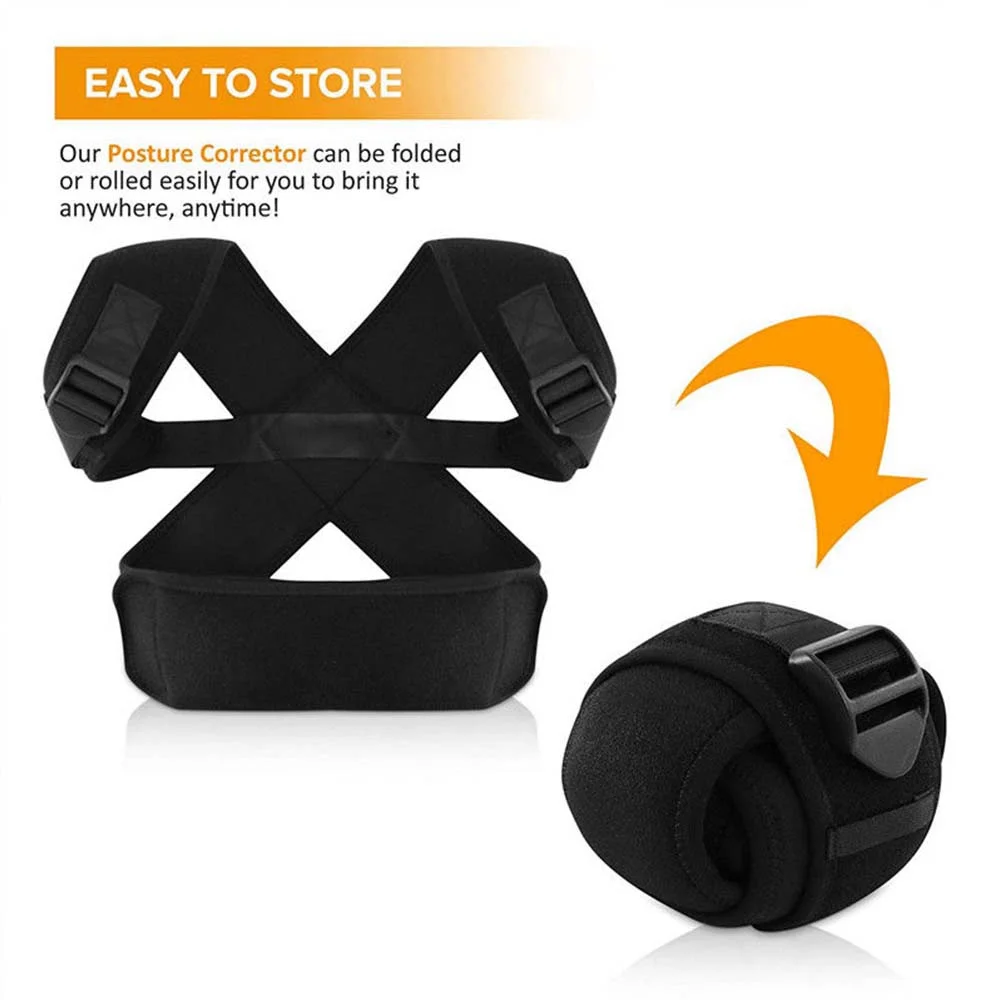 Body Shaper Posture Corrector Adjustable Back Shoulder Lumbar Brace Support Belt Posture Correction Prevent Slouching