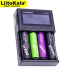 Зарядное устройство Liitokala Lii-PD4, для аккумуляторов NiMh, 1,2 В, 18650, 18350, 18500, 16340, 21700, 10440, 14500, 26650, AA, AAA, ЖК-дисплей