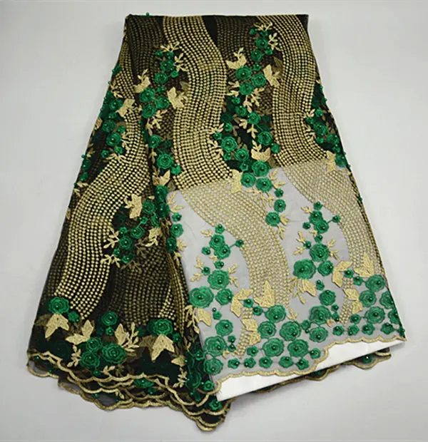 Pr261-7! Новые красивые белые французский чистая кружевной ткани модные африканские