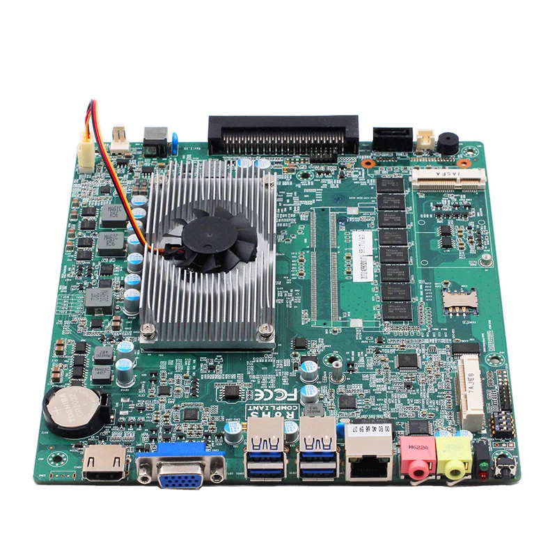 Горячая Распродажа OPS с 4-й Haswel I3/i5/i7 17*19 см мини-ПК 1 * VGA HDM LAN 4 USB3.0/1 MIC/линейный выход